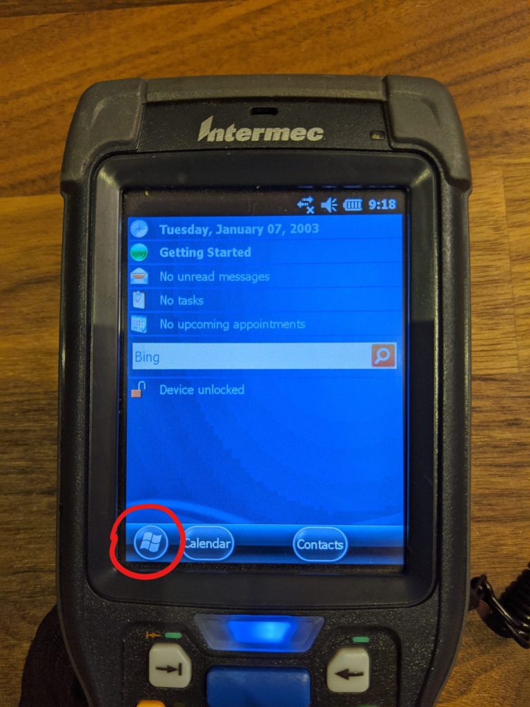 #2 إعداد أجهزة Windows Embedded Handheld – من كشكولي